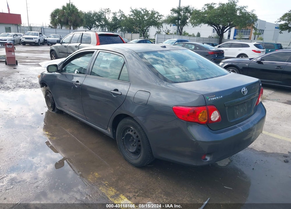 2009 TOYOTA COROLLA LE VIN: 1NXBU40E29Z043840