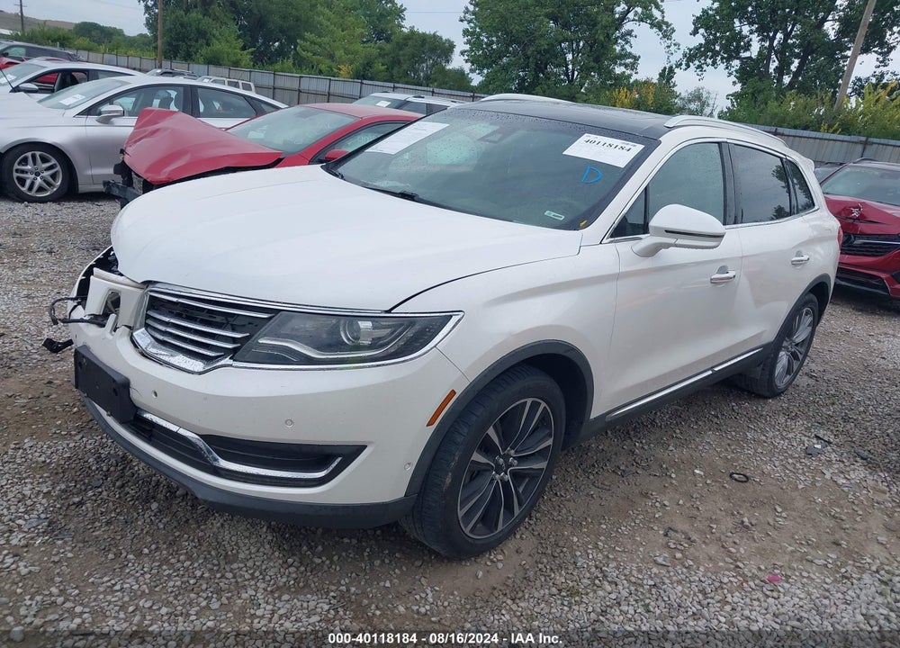 2016 LINCOLN MKX RESERVE VIN: 2LMTJ8LP1GBL32734