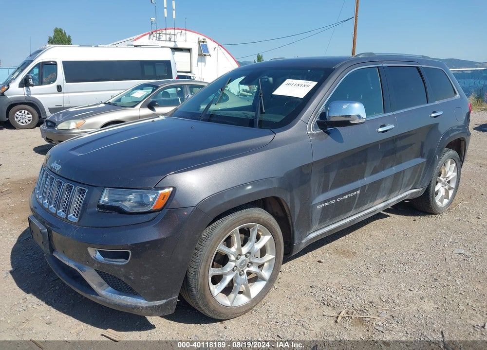 2014 JEEP GRAND CHEROKEE SUMMIT VIN: 1C4RJFJM0EC340585