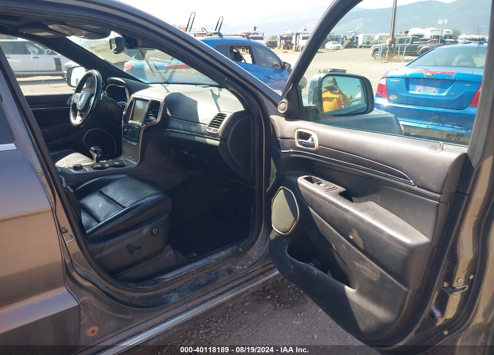 2014 JEEP GRAND CHEROKEE SUMMIT VIN: 1C4RJFJM0EC340585
