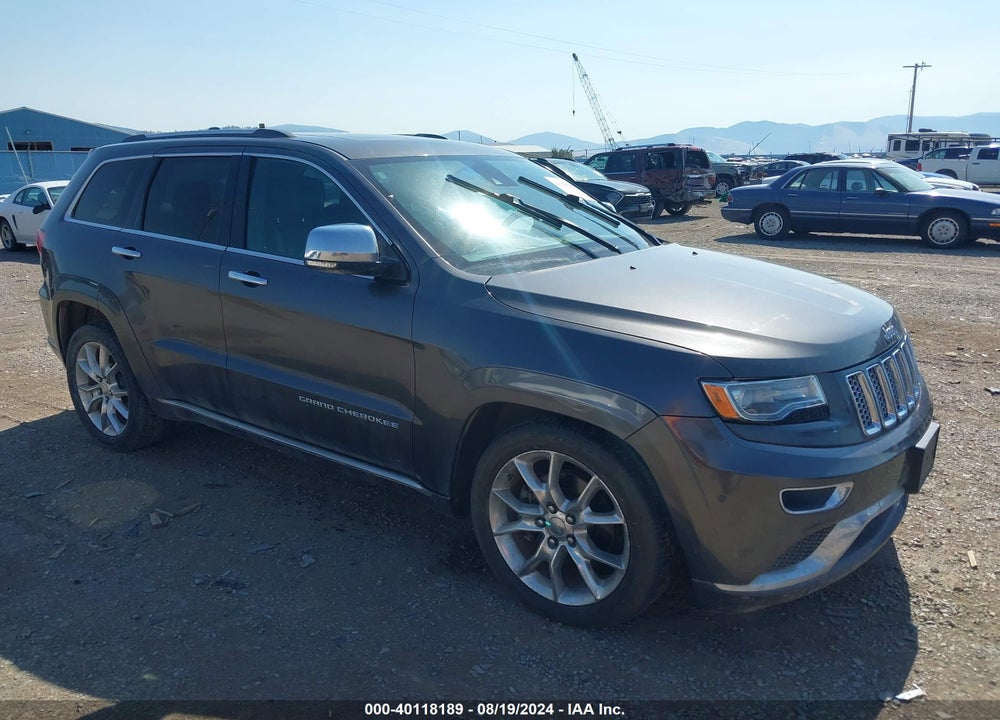 2014 JEEP GRAND CHEROKEE SUMMIT VIN: 1C4RJFJM0EC340585