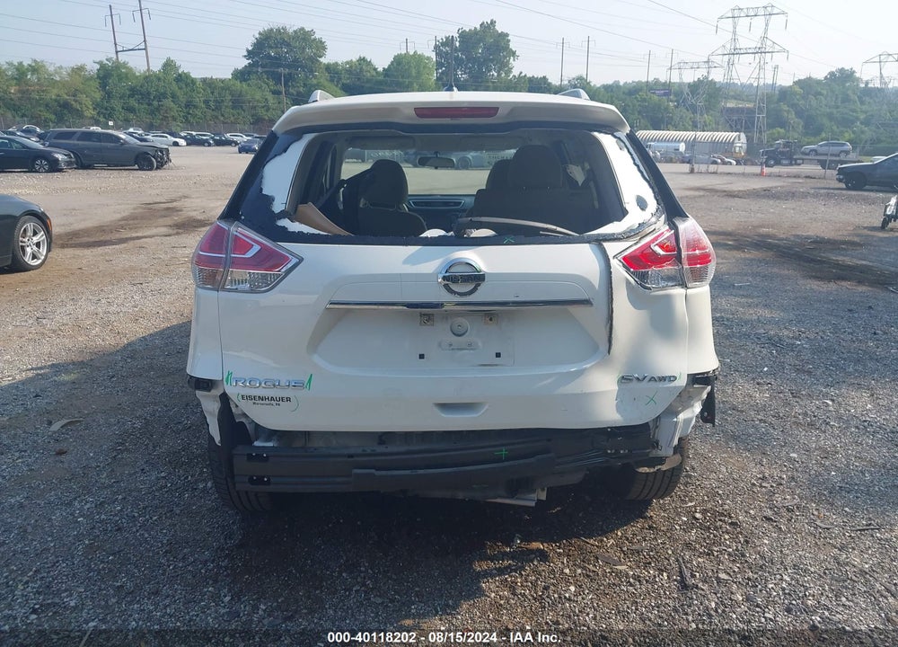 2015 NISSAN ROGUE SV VIN: 5N1AT2MV2FC848090