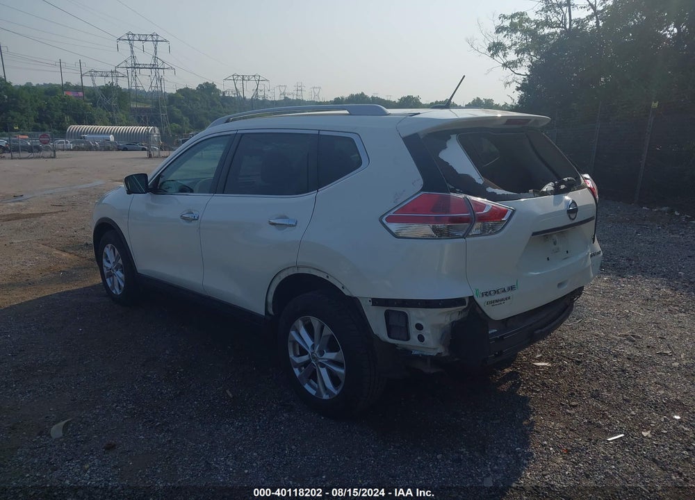 2015 NISSAN ROGUE SV VIN: 5N1AT2MV2FC848090