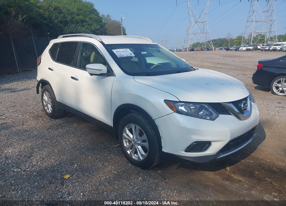 2015 NISSAN ROGUE SV VIN: 5N1AT2MV2FC848090