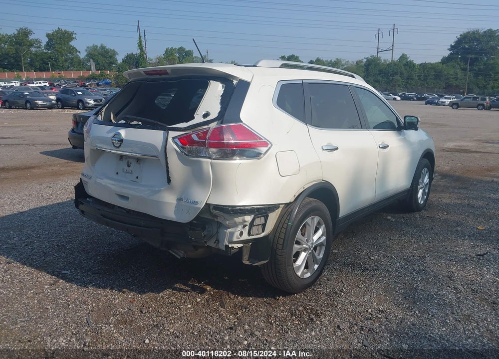 2015 NISSAN ROGUE SV VIN: 5N1AT2MV2FC848090