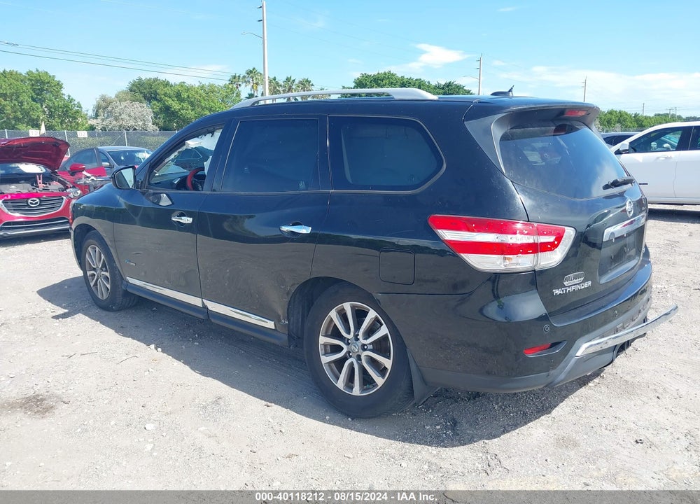 2014 NISSAN PATHFINDER HYBRID SL VIN: 5N1CR2MN3EC649362