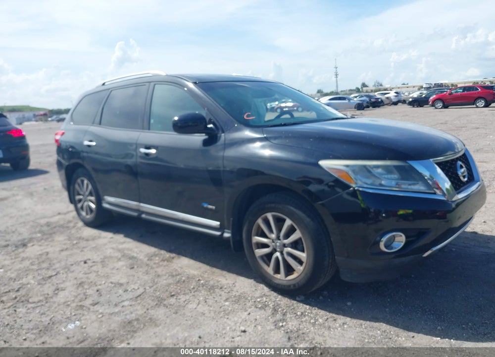2014 NISSAN PATHFINDER HYBRID SL VIN: 5N1CR2MN3EC649362