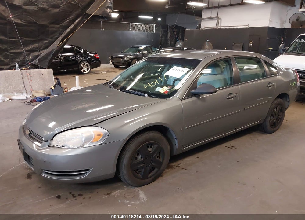 2007 CHEVROLET IMPALA LS VIN: 2G1WB58K679283598