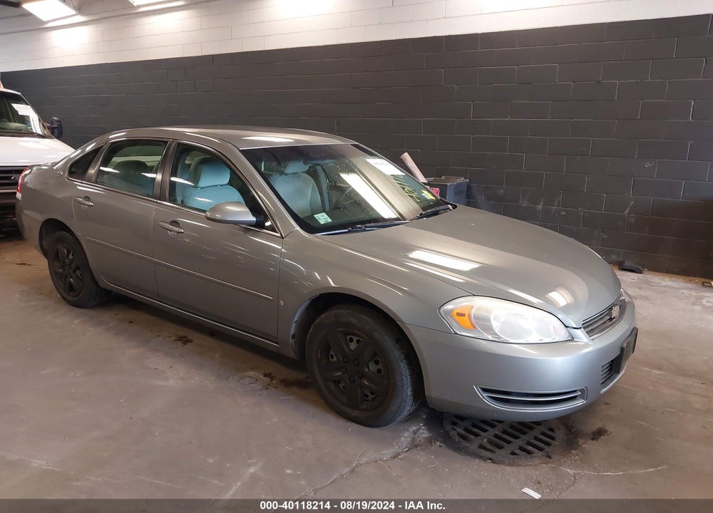 2007 CHEVROLET IMPALA LS VIN: 2G1WB58K679283598