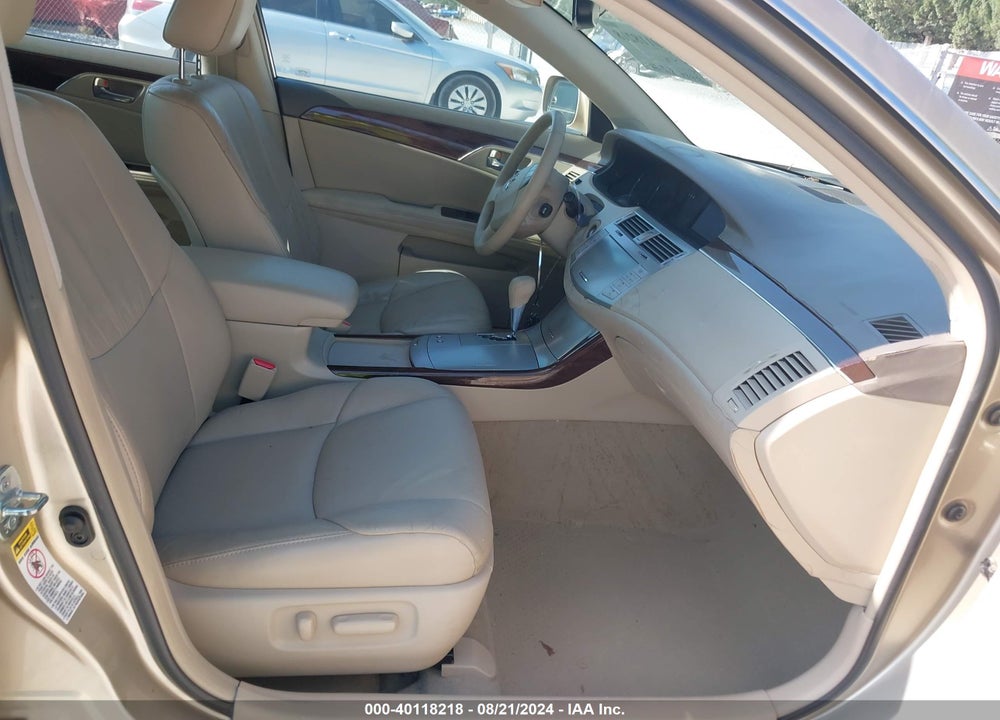 2009 TOYOTA AVALON XLS VIN: 4T1BK36B19U347805