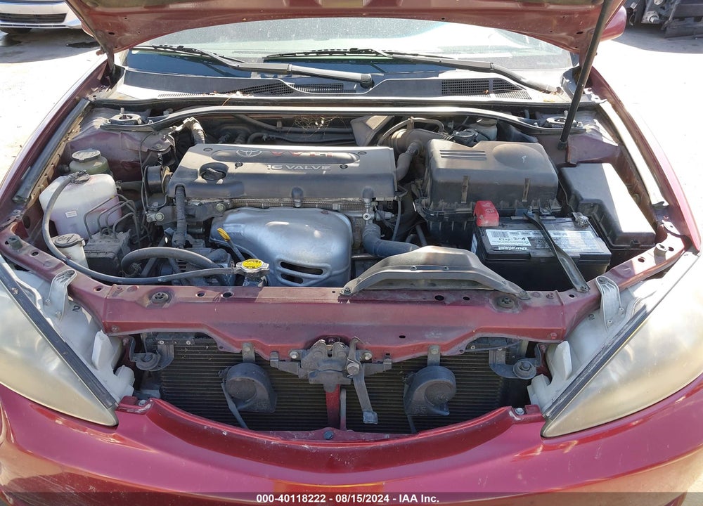 2002 TOYOTA CAMRY SE VIN: JTDBE32K820108198
