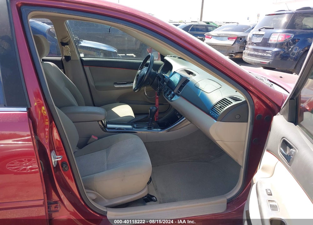 2002 TOYOTA CAMRY SE VIN: JTDBE32K820108198