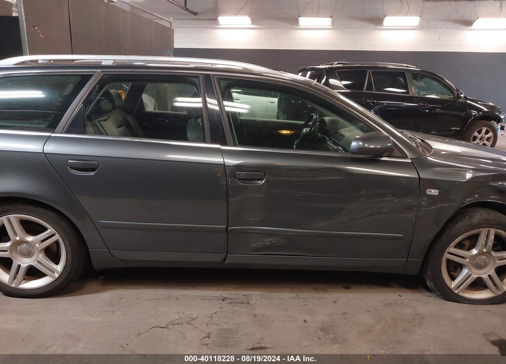 2007 AUDI A4 2.0T AVANT VIN: WAUKF78E07A240523