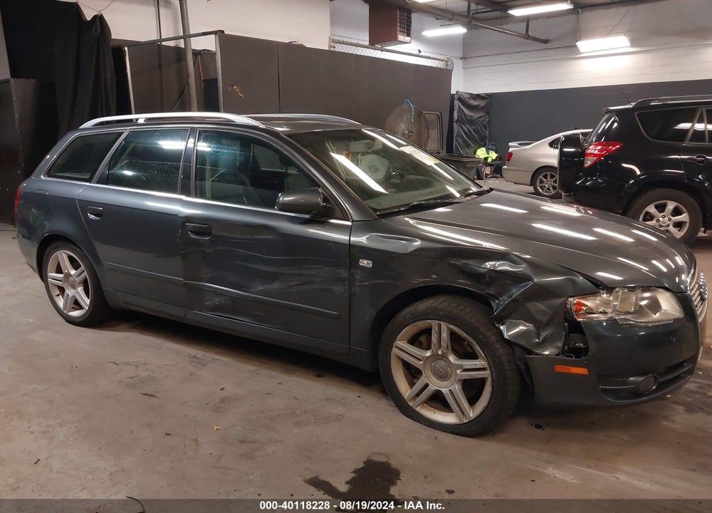 2007 AUDI A4 2.0T AVANT VIN: WAUKF78E07A240523