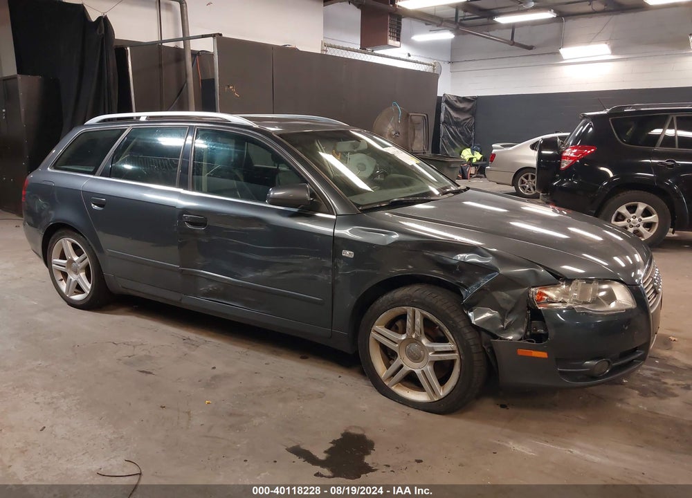 2007 AUDI A4 2.0T AVANT VIN: WAUKF78E07A240523