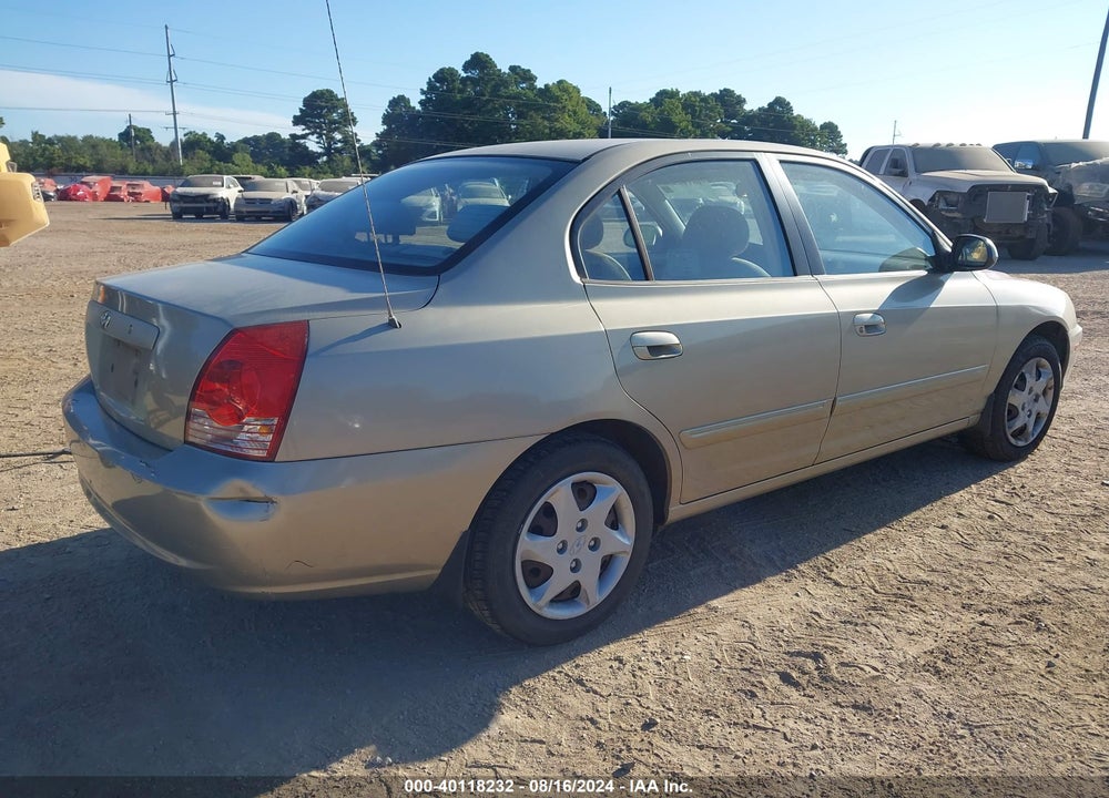 2005 HYUNDAI ELANTRA GLS/GT VIN: KMHDN46D05U153574