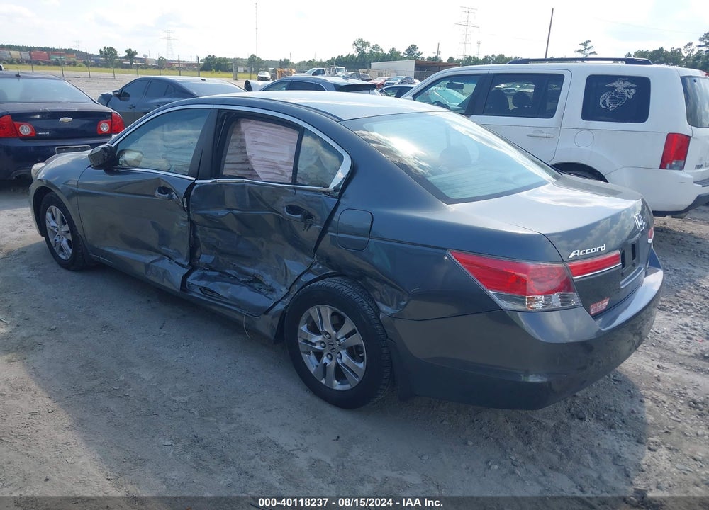 2011 HONDA ACCORD 2.4 SE VIN: 1HGCP2F6XBA156724
