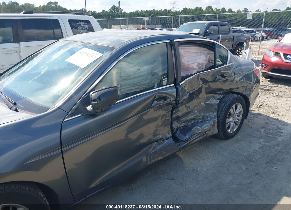 2011 HONDA ACCORD 2.4 SE VIN: 1HGCP2F6XBA156724