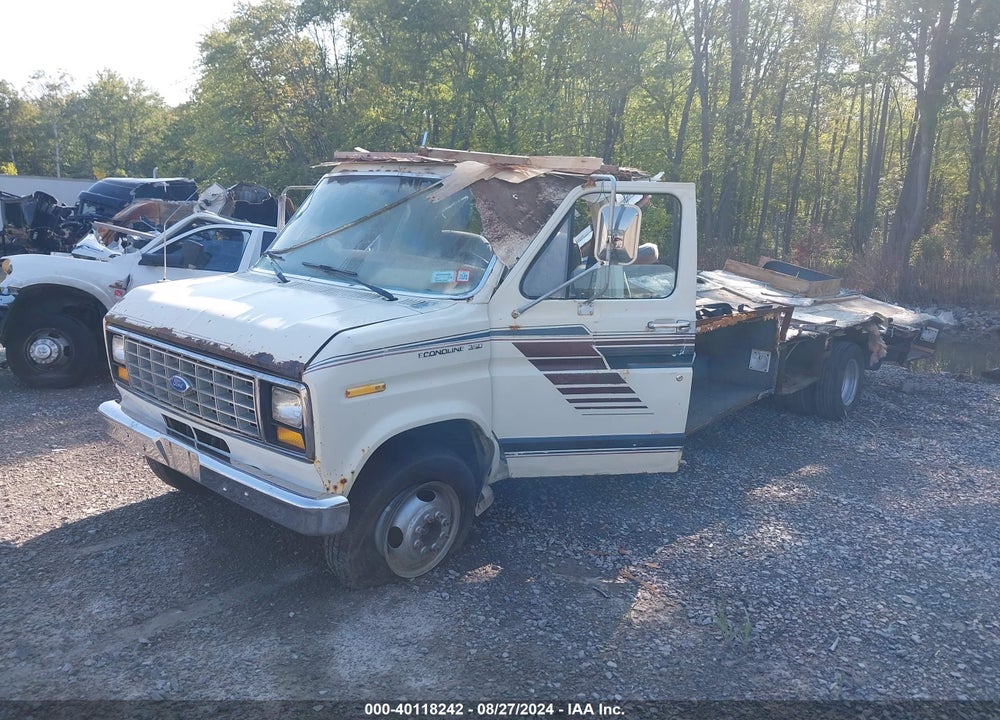 1989 FORD ECONOLINE E350 CUTAWAY VAN VIN: 1FDKE30G1KHA10576