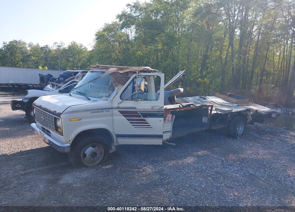 1989 FORD ECONOLINE E350 CUTAWAY VAN VIN: 1FDKE30G1KHA10576