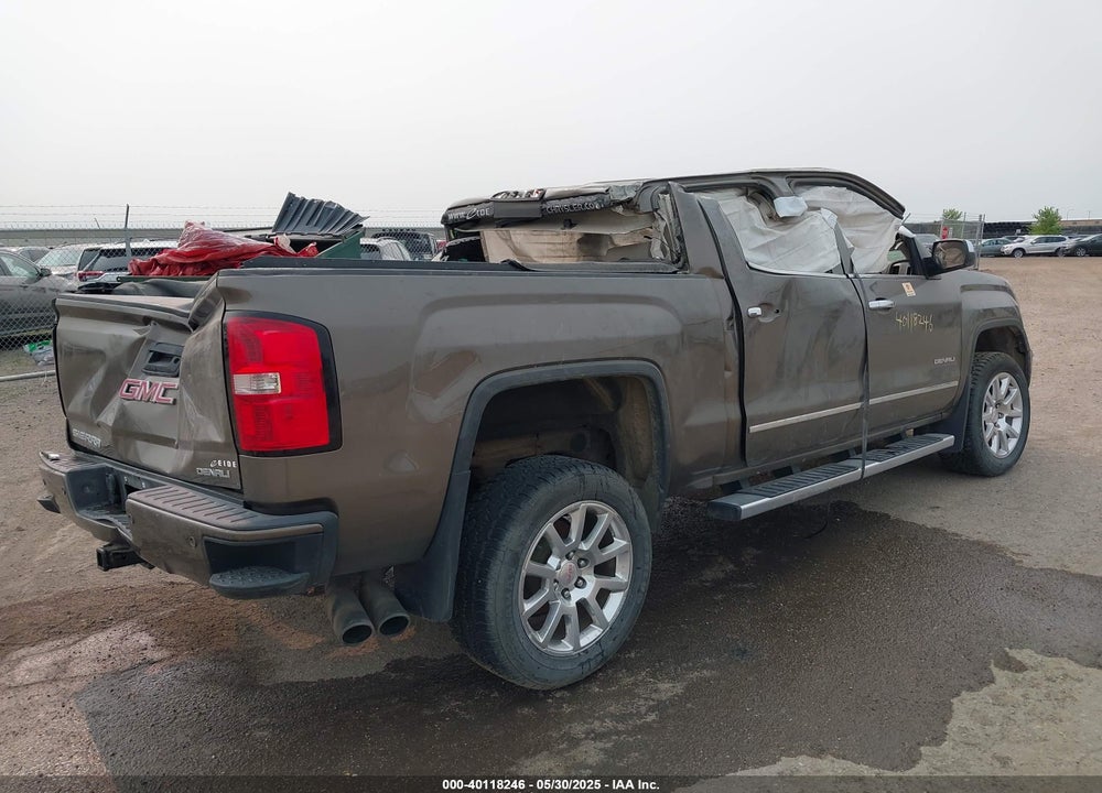 2015 GMC SIERRA 1500 DENALI VIN: 3GTU2WEJ6FG174160