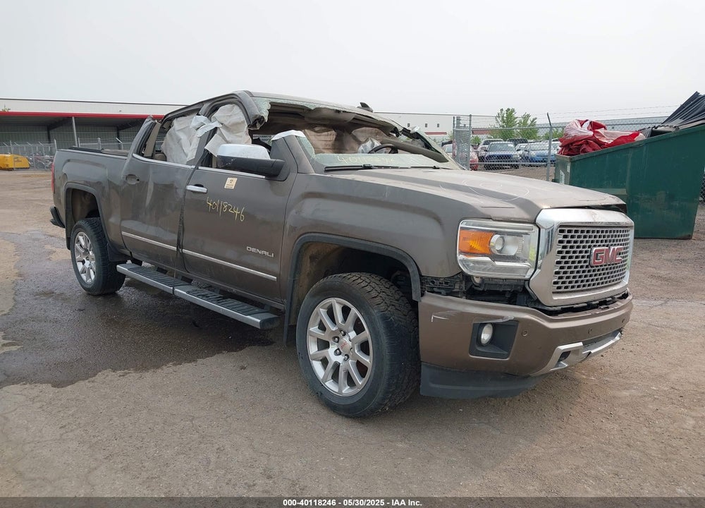 2015 GMC SIERRA 1500 DENALI VIN: 3GTU2WEJ6FG174160