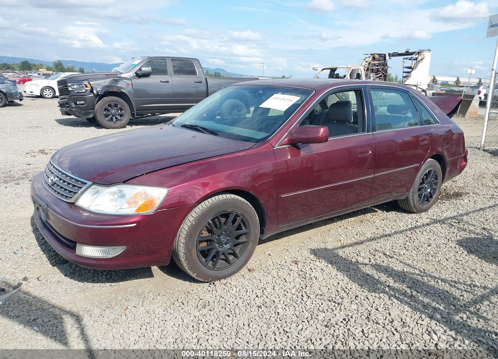 2003 TOYOTA AVALON XLS VIN: 4T1BF28BX3U326972