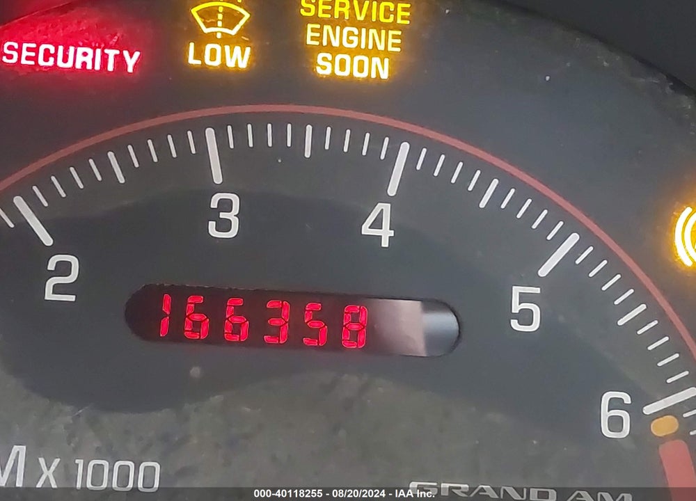 2003 PONTIAC GRAND AM GT VIN: 1G2NW52E93C334514