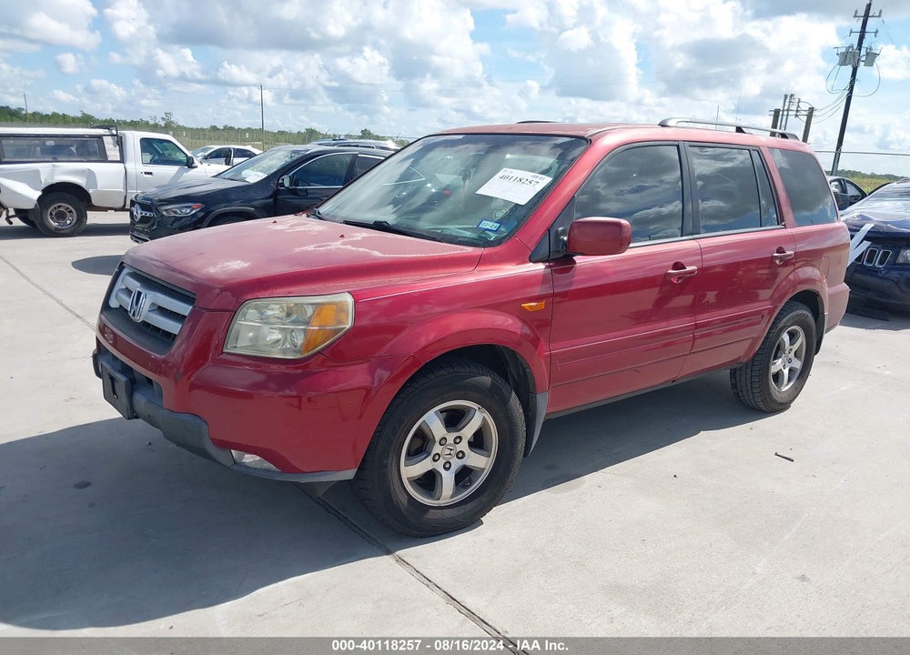 2006 HONDA PILOT EX-L VIN: 5FNYF28526B026302