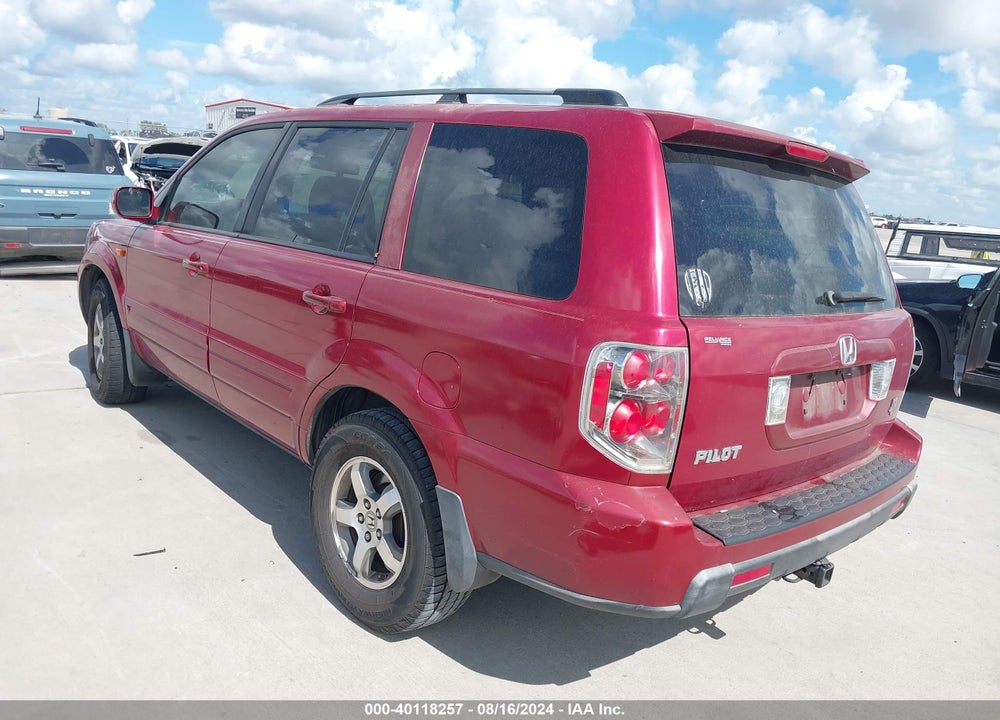 2006 HONDA PILOT EX-L VIN: 5FNYF28526B026302