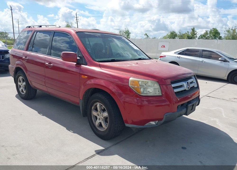 2006 HONDA PILOT EX-L VIN: 5FNYF28526B026302