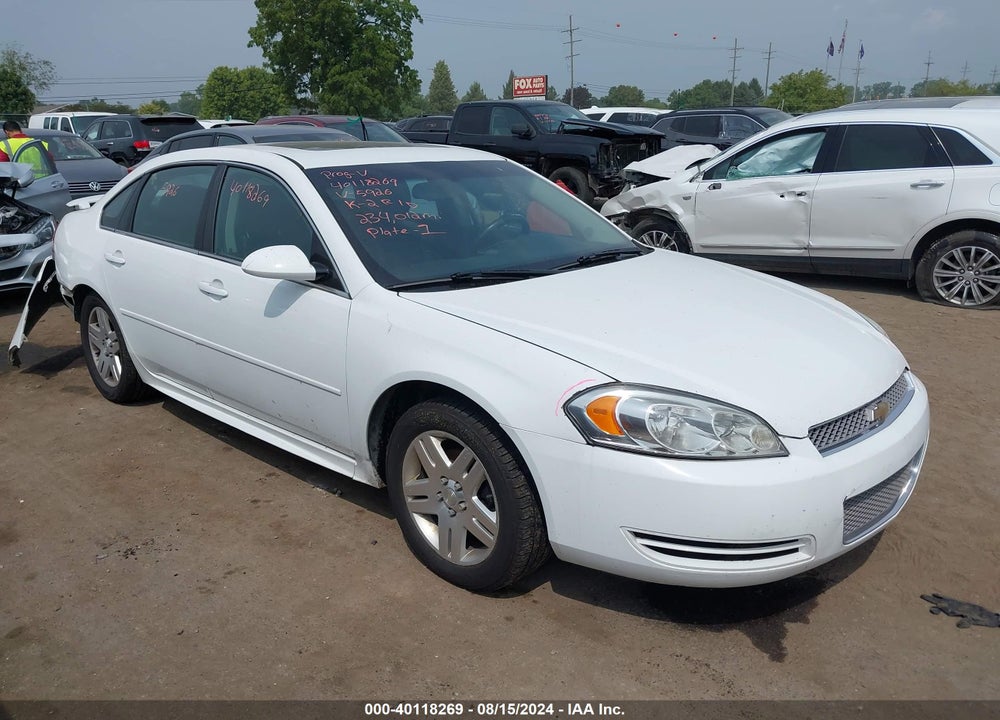 2013 CHEVROLET IMPALA LT VIN: 2G1WG5E3XD1185926