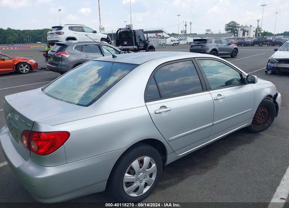 2006 TOYOTA COROLLA LE VIN: JTDBR32E660080311