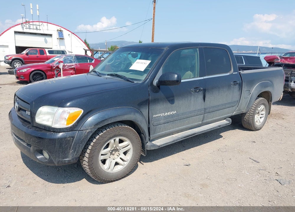 2005 TOYOTA TUNDRA LIMITED V8 VIN: 5TBDT48105S473813