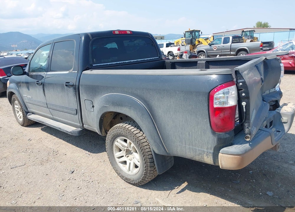 2005 TOYOTA TUNDRA LIMITED V8 VIN: 5TBDT48105S473813