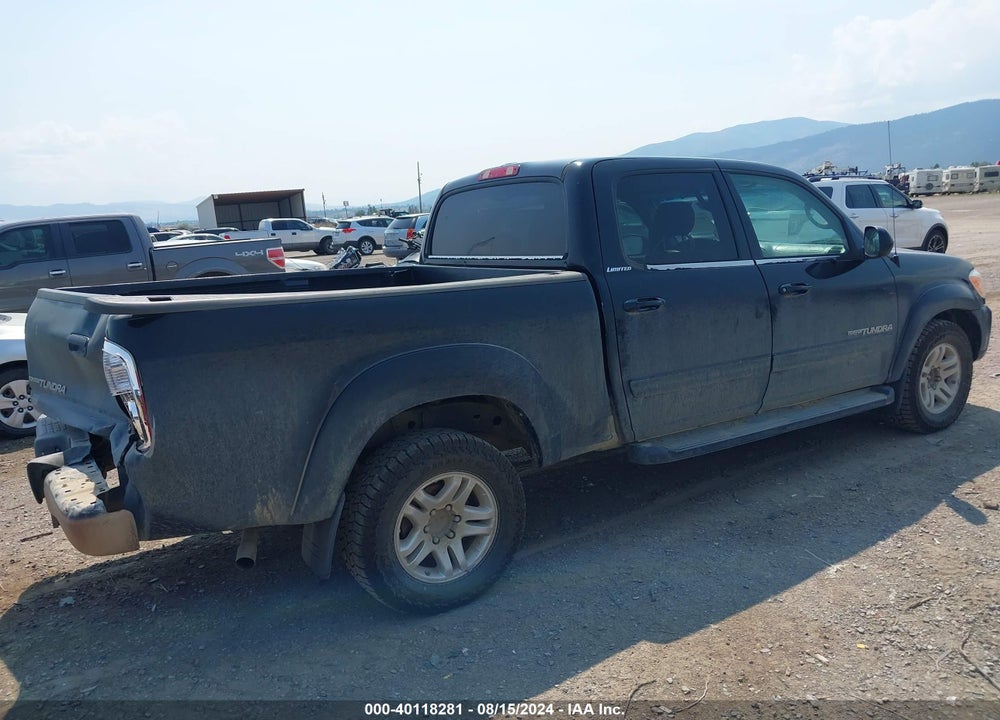 2005 TOYOTA TUNDRA LIMITED V8 VIN: 5TBDT48105S473813