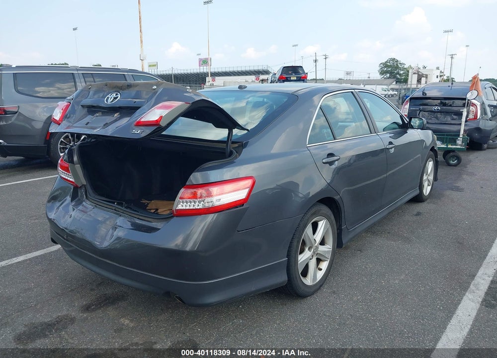 2011 TOYOTA CAMRY SE VIN: 4T1BF3EK3BU605141