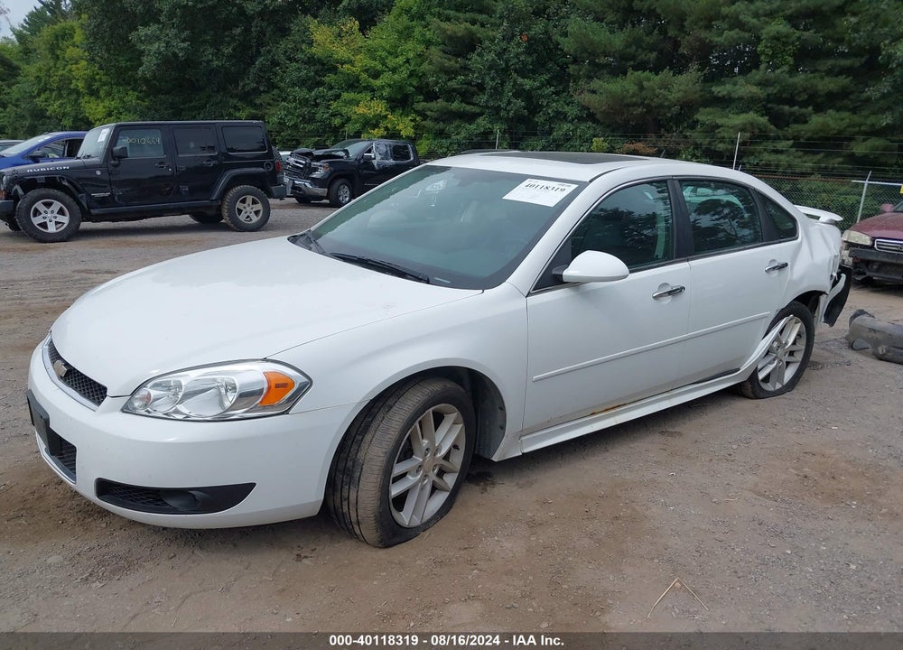 2014 CHEVROLET IMPALA LIMITED LTZ VIN: 2G1WC5E36E1156467