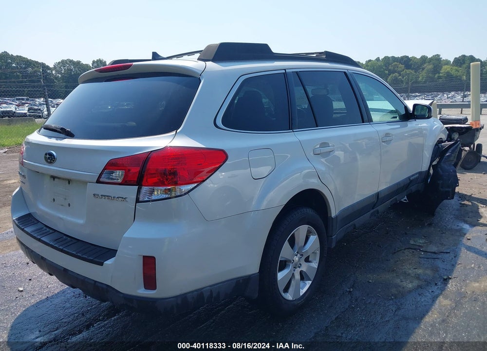 2011 SUBARU OUTBACK 2.5I LIMITED VIN: 4S4BRCKC3B3372937