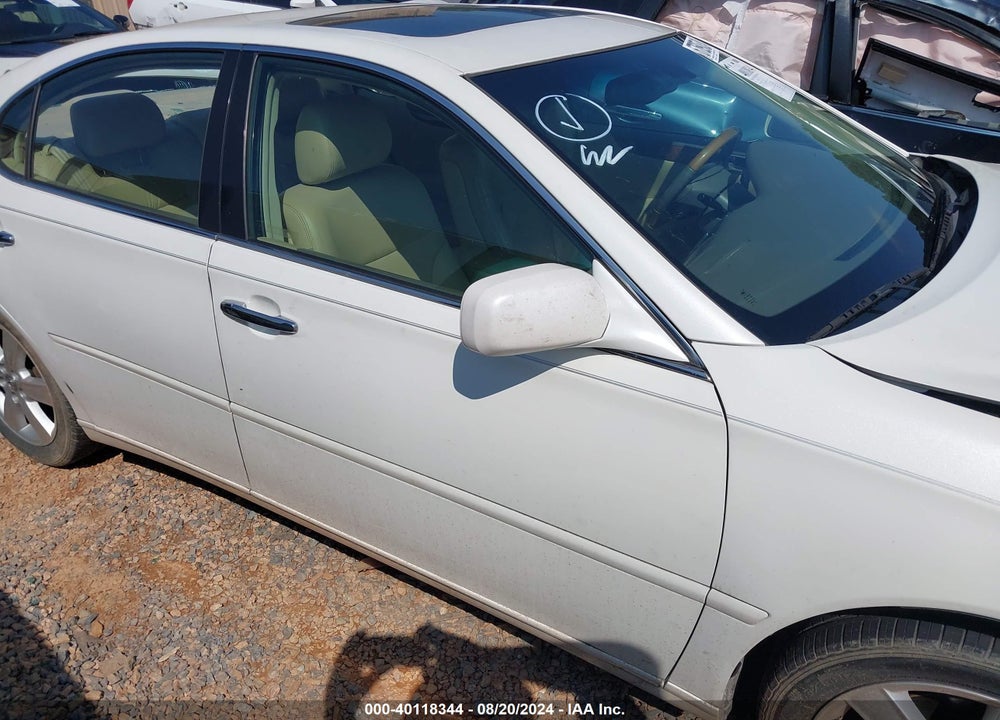 2005 LEXUS ES 330 VIN: JTHBA30G255075103