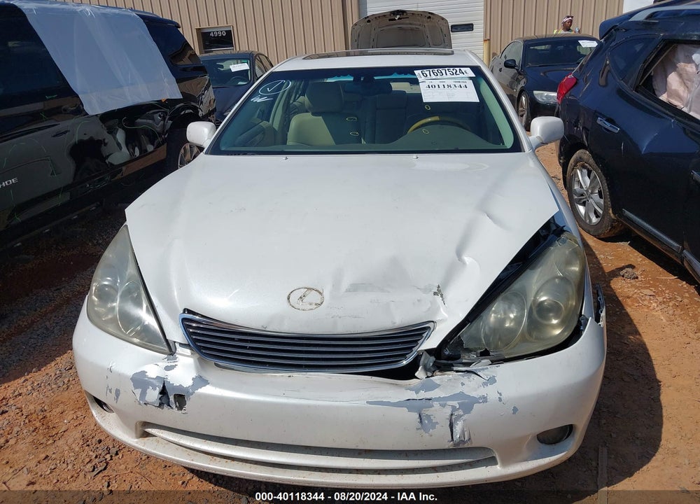 2005 LEXUS ES 330 VIN: JTHBA30G255075103