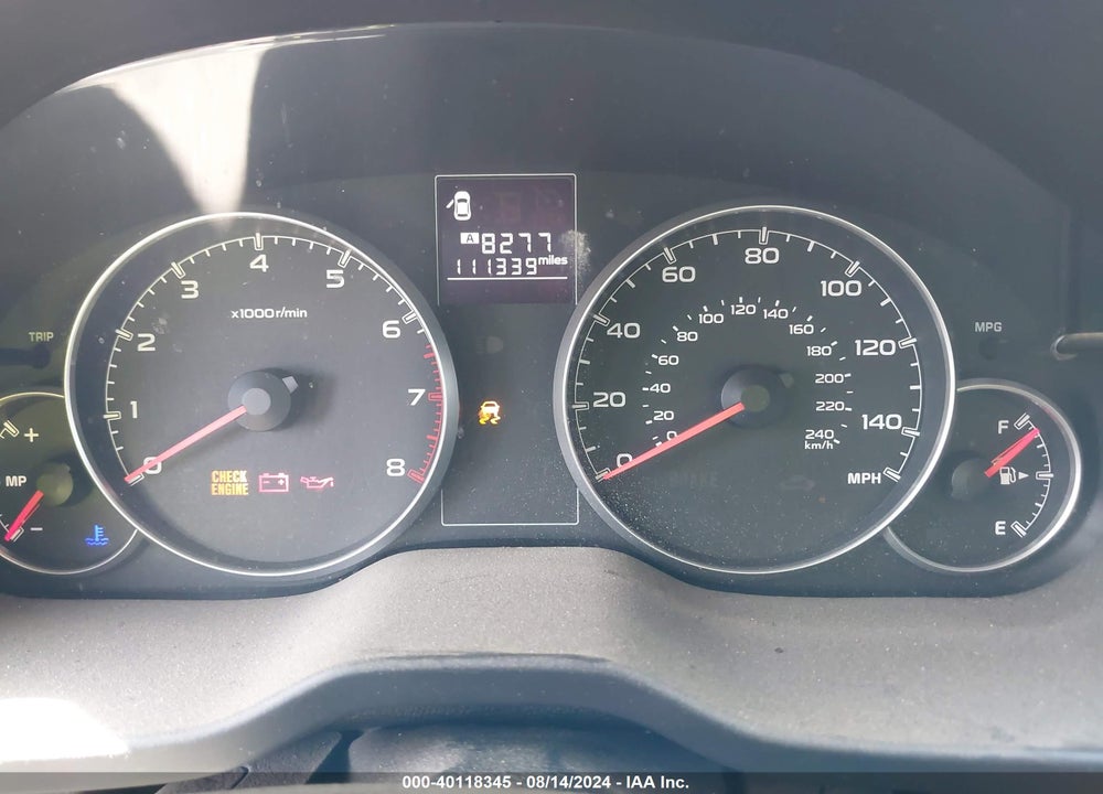 2013 SUBARU OUTBACK 2.5I PREMIUM VIN: 4S4BRBCC6D1210615