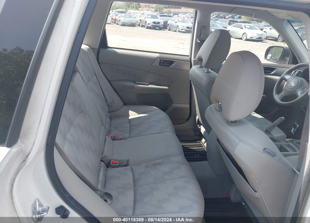 2009 SUBARU FORESTER 2.5X VIN: JF2SH61619G703331