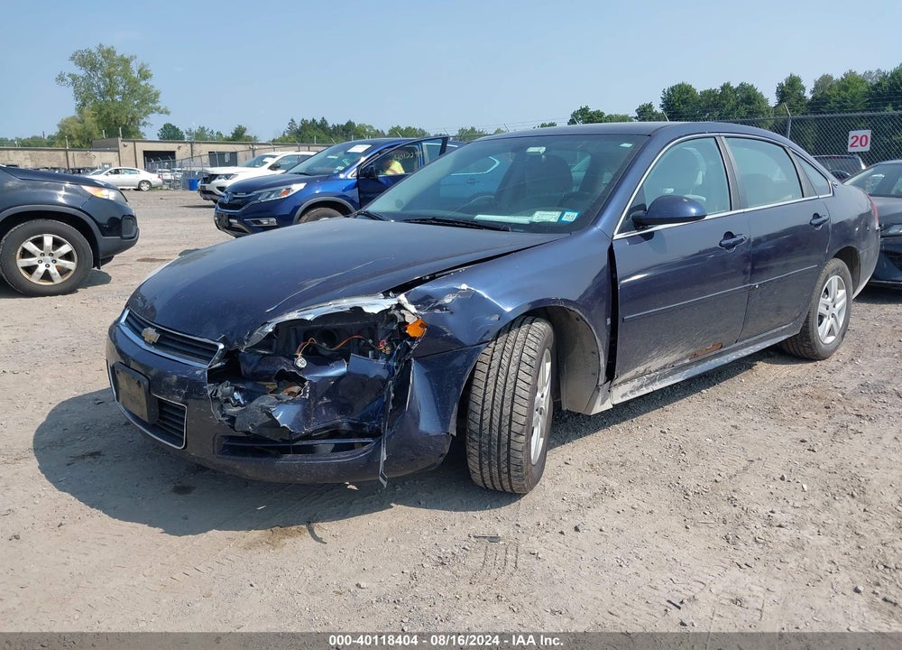 2009 CHEVROLET IMPALA LS VIN: 2G1WB57N391285421