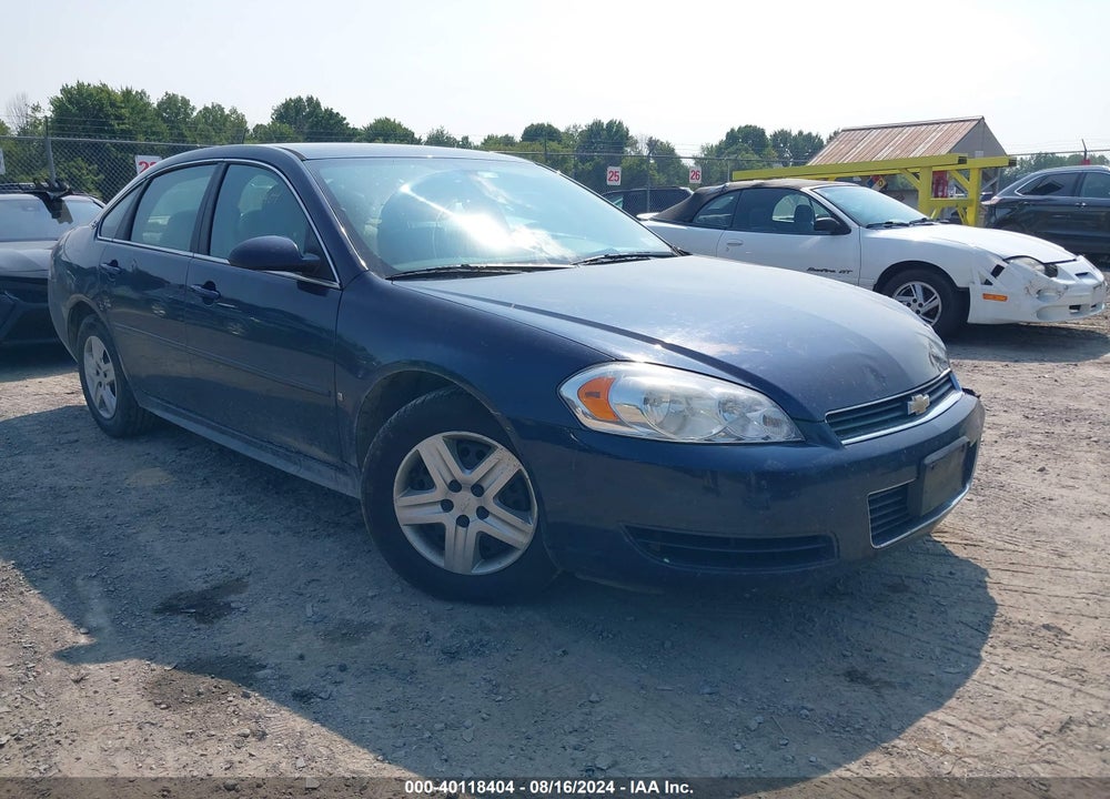 2009 CHEVROLET IMPALA LS VIN: 2G1WB57N391285421