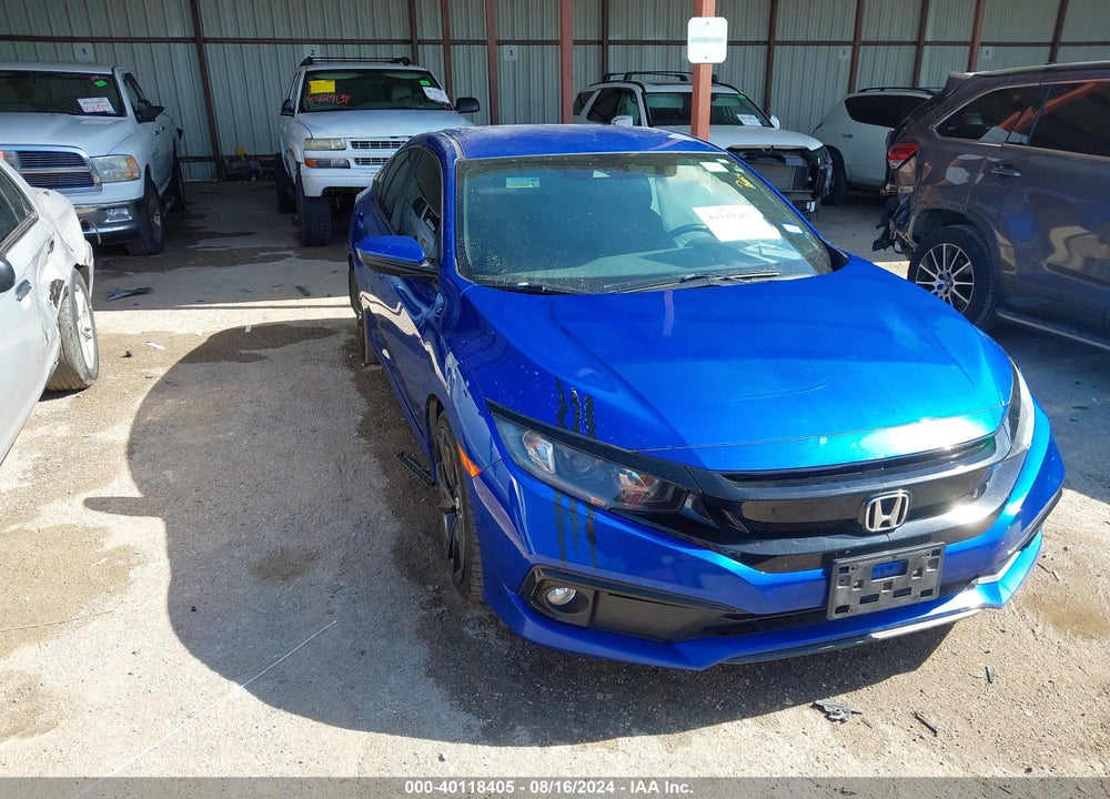2020 HONDA CIVIC SPORT VIN: 19XFC2F82LE002225