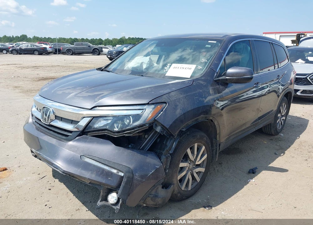 2021 HONDA PILOT AWD EX-L VIN: 5FNYF6H52MB026062