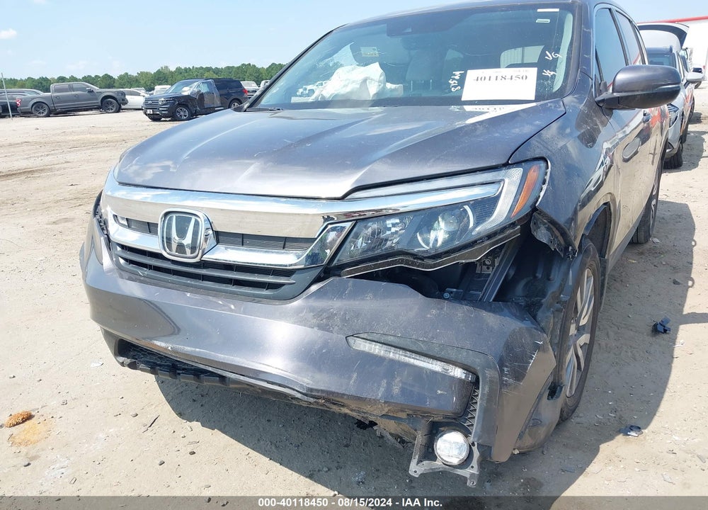 2021 HONDA PILOT AWD EX-L VIN: 5FNYF6H52MB026062