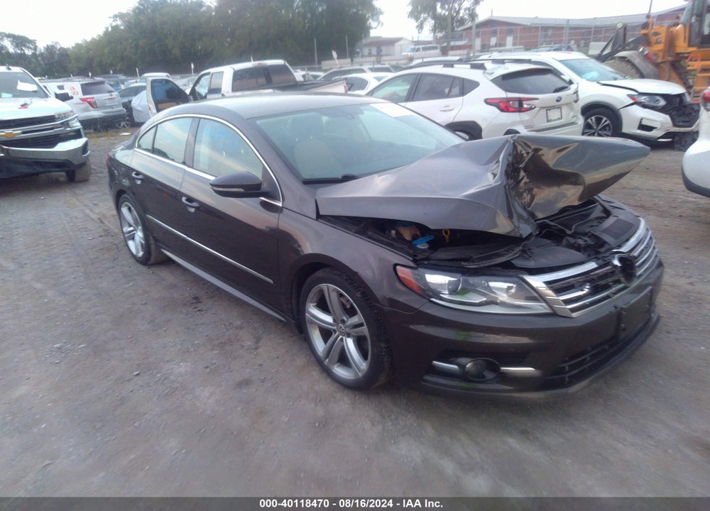 2016 VOLKSWAGEN CC 2.0T R-LINE VIN: WVWBP7ANXGE504186