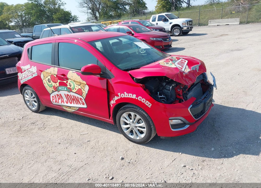 2021 CHEVROLET SPARK FWD 1LT AUTOMATIC VIN: KL8CD6SA4MC716097